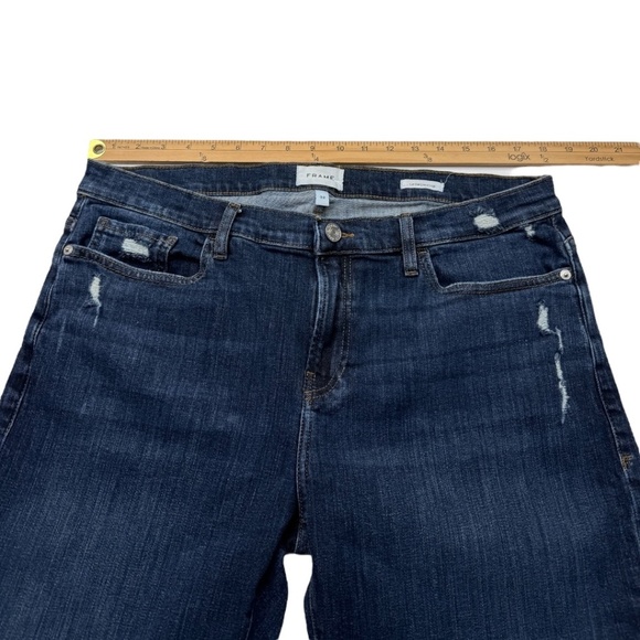 Frame Denim Women's Dark Blue Jeans - Picture 9 of 9